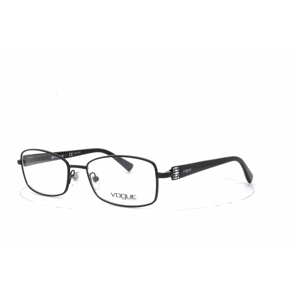 NEW VOGUE EYEWEAR women's vo 3961-b eyeglasses in black metal